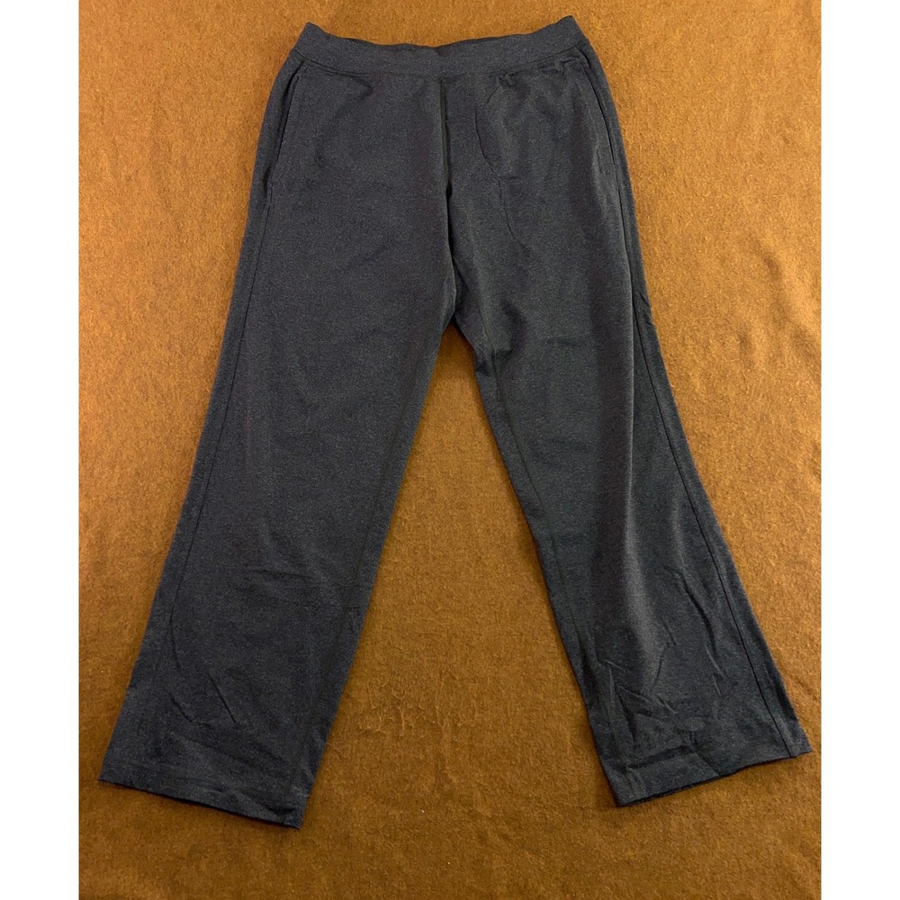 Lululemon Mens XL Tall Gray Heather Straight Leg Performance Athletic Pants